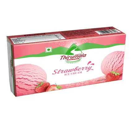 Strawberry Ice cream - Thirumala Milk